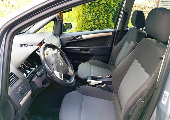 Opel Zafira cena 15200 przebieg: 229000, rok produkcji 2008 z Sławków małe 16